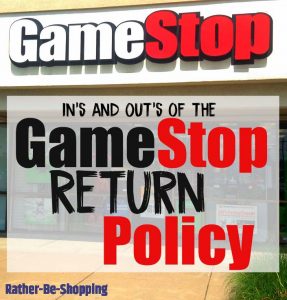 gamestop return policy